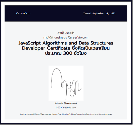 Certi_Jacascript algorithms and data structures developer